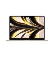 Apple 13.6-inch MacBook Air - Apple M2 chip with 8-core CPU and 10-core GPU - 8 GB RAM - 256 GB SSD - 35W Dual - Starlight