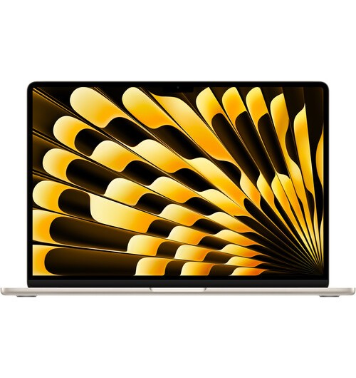 Apple 15-inch MacBook Air - Apple M3 Chip - 8-core CPU - 10-core GPU - 8GB RAM - 2TB SSD - Starlight