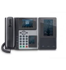 Poly Edge E450 - VoIP phone with caller ID/call waiting - 3-way call capability