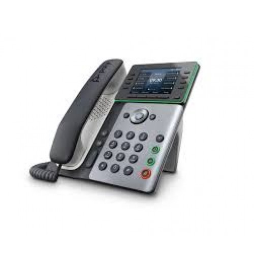 Poly Edge E300 - VoIP phone with caller ID/call waiting - 3-way call capability