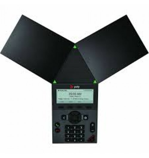 Poly Trio 8300 - conference VoIP phone - with Bluetooth interface with caller ID/call waiting - 3-way call capability