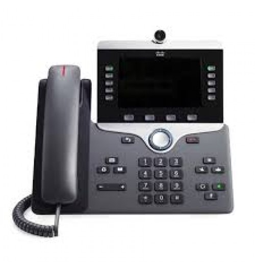 Cisco IP Phone 8865 - IP video phone - with digital camera, Bluetooth interface