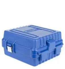 Turtle Storage Case, LTO, 42443 Holds 10, Waterproof, Blue