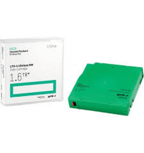 HPE LTO, Ultrium-4, C7974AN, 7A, 800GB/1.6TB, Non-Custom Labeled, 20/PK, TAA