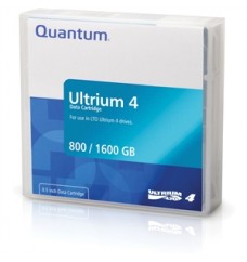 Quantum LTO, Ultrium-4, 800GB/1.6TB Library Pack, 20/pk No Cases