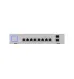8 Ports - Manageable - Gigabit Ethernet - 10/100/1000Base-TX, 1000Base-X - 2 Layer Supported - Modular - 2 SFP Slots - Twisted Pair, Optical Fiber - Standalone, Desktop, Wall Mountable