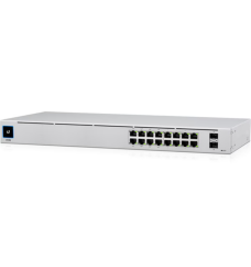Ubiquiti UniFi 16-Port Gigabit PoE+ Managed Switch with SFP (USW-16-POE-EU) | Like New