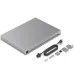 A compact, Layer 2, 8-port GbE PoE switch with versatile mounting options.