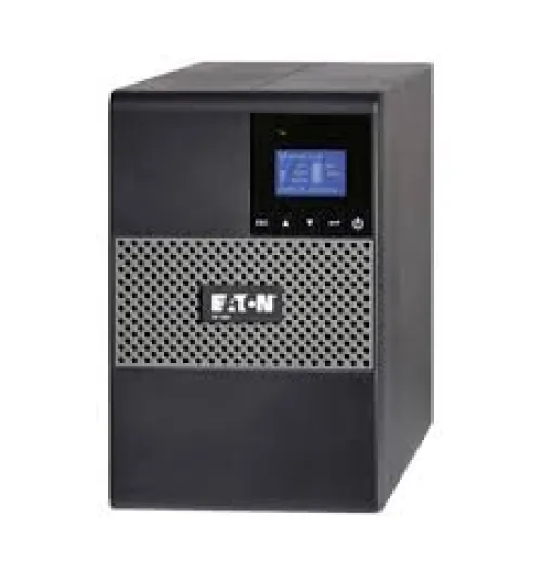 Eaton 5P 750VA 600W 120V Line-Interactive UPS, 5-15P, 8x 5-15R Outlets, True Sine Wave, Cybersecure Network Card Option, Tower - Battery Backup