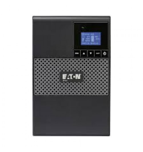 Eaton 5P 850VA 600W 230V Line-Interactive UPS, C14 Input, 6 C13 Outlets, True Sine Wave, Cybersecure Network Card Option, Tower - Battery Backup