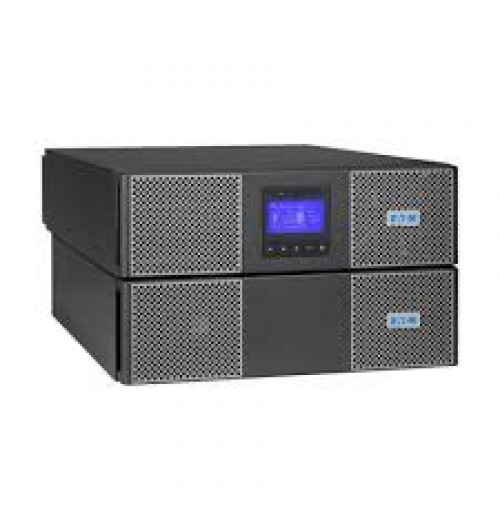 Eaton 9PX 3000VA 3000W 208V Online Double-Conversion UPS - L6-30P, 18x 5-20R, 2 L6-20R, 1 L6-30R Outlets, Cybersecure Network Card, Extended Run, 6U Rack/Tower - Battery Backup