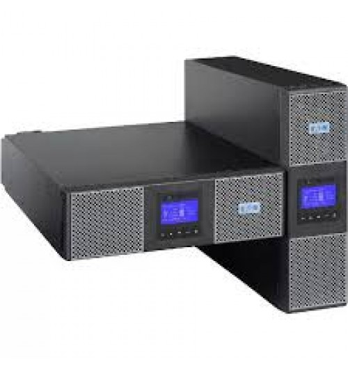 Eaton 9PX 5000VA 4500W 208V Online Double-Conversion UPS - L6-30P, 6x 5-20R, 1 L6-30R, 1 L14-30R Outlets, Cybersecure Network Card, Extended Run, 6U Rack/Tower - Battery Backup