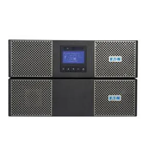 Eaton 9PX 5500VA 4900W 120V/208V Online Double-Conversion UPS - L14-30P, 6x 5-20R, 1 L6-30R, 1 L14-30R, Hardwired Outlets, Cybersecure Network Card, Extended Run, 4U - Battery Backup