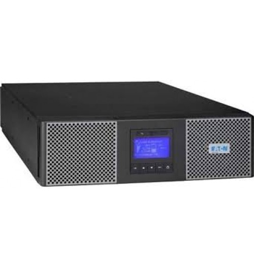 Eaton 9PX 6000VA 5400W 208V Online Double-Conversion UPS - L6-30P, 2 L6-20R, 2 L6-30R, Hardwired Output, Cybersecure Network Card, Extended Run, 3U Rack/Tower, TAA - Battery Backup