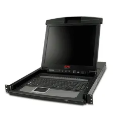 APC by Schneider Electric 17" Rack LCD Console with Integrated 16 Port Analog KVM Switch APC by Schneider Electric 17" Rack LCD Console with Integrated 16 Port Analog KVM Switch