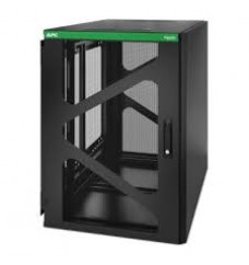 APC by Schneider Electric NetShelter 18U Wallmount Rack Enclosure Cabinet Side Mount UPS Depth