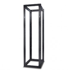 APC by Schneider Electric NetShelter 4 Post Open Frame Rack 44U Square Holes