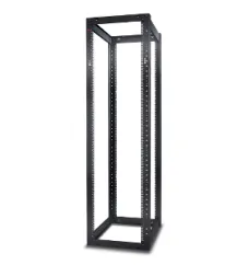 APC by Schneider Electric NetShelter 4 Post Open Frame Rack 44U Square Holes