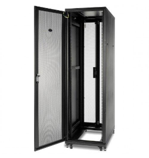 APC by Schneider Electric NetShelter SV 42U 600mm Wide x 1200mm Deep Enclosure with Sides Black