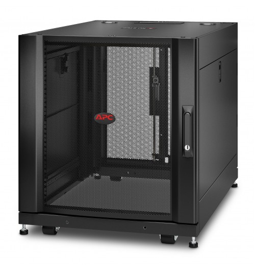 APC by Schneider Electric NetShelter SX 12U Server Rack Enclosure 600mm x 900mm w/ Sides Black