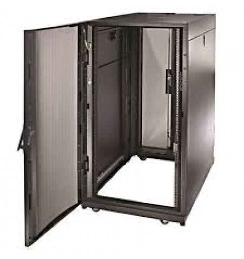 APC by Schneider Electric NetShelter SX, Server Rack Enclosure, 24U, Black, 1198.5H x 600W x 1070D mm