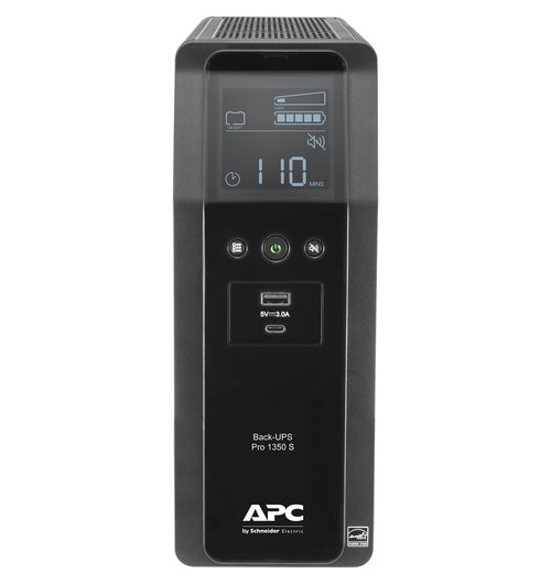 APC by Schneider Electric Back-UPS Pro BR BR1350MS 1350VA Tower UPS