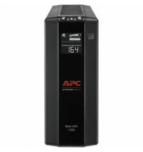 APC by Schneider Electric Back UPS Pro BX1500M, Compact Tower, 1500VA, AVR, LCD, 120V