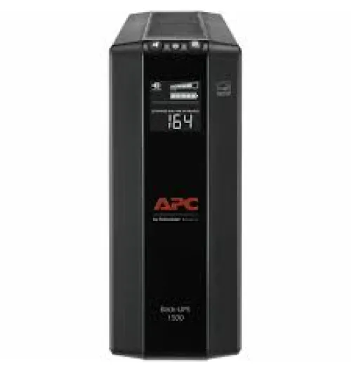 APC by Schneider Electric Back UPS Pro BX1500M, Compact Tower, 1500VA, AVR, LCD, 120V