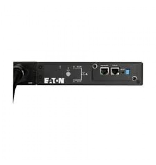 Eaton ATS rack PDU, 1U, (2) L6-30P input, 5.76 kW max, 208-240V, 24A, 10 ft cord, Single-phase, Outlets: (1) L6-30R