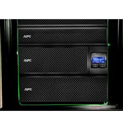 APC by Schneider Electric Smart-UPS SRT 10kVA RM with two 208V to 120V 2U 5kVA Step-Down Transformers